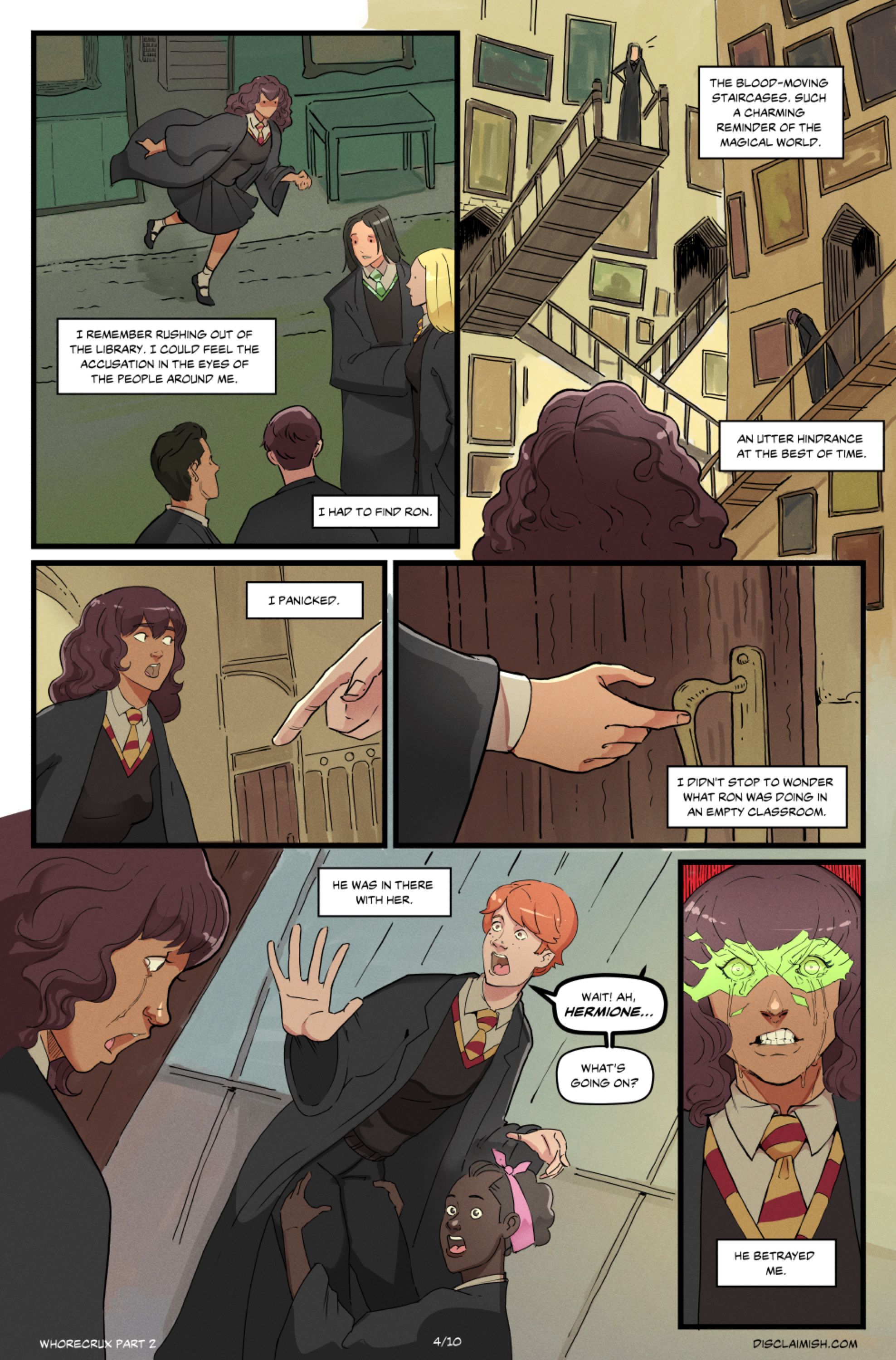Hermione Granger And The Whorecrux (Harry Potter) 2 - Disclaimer page 5 hentai porn comic manga doujin